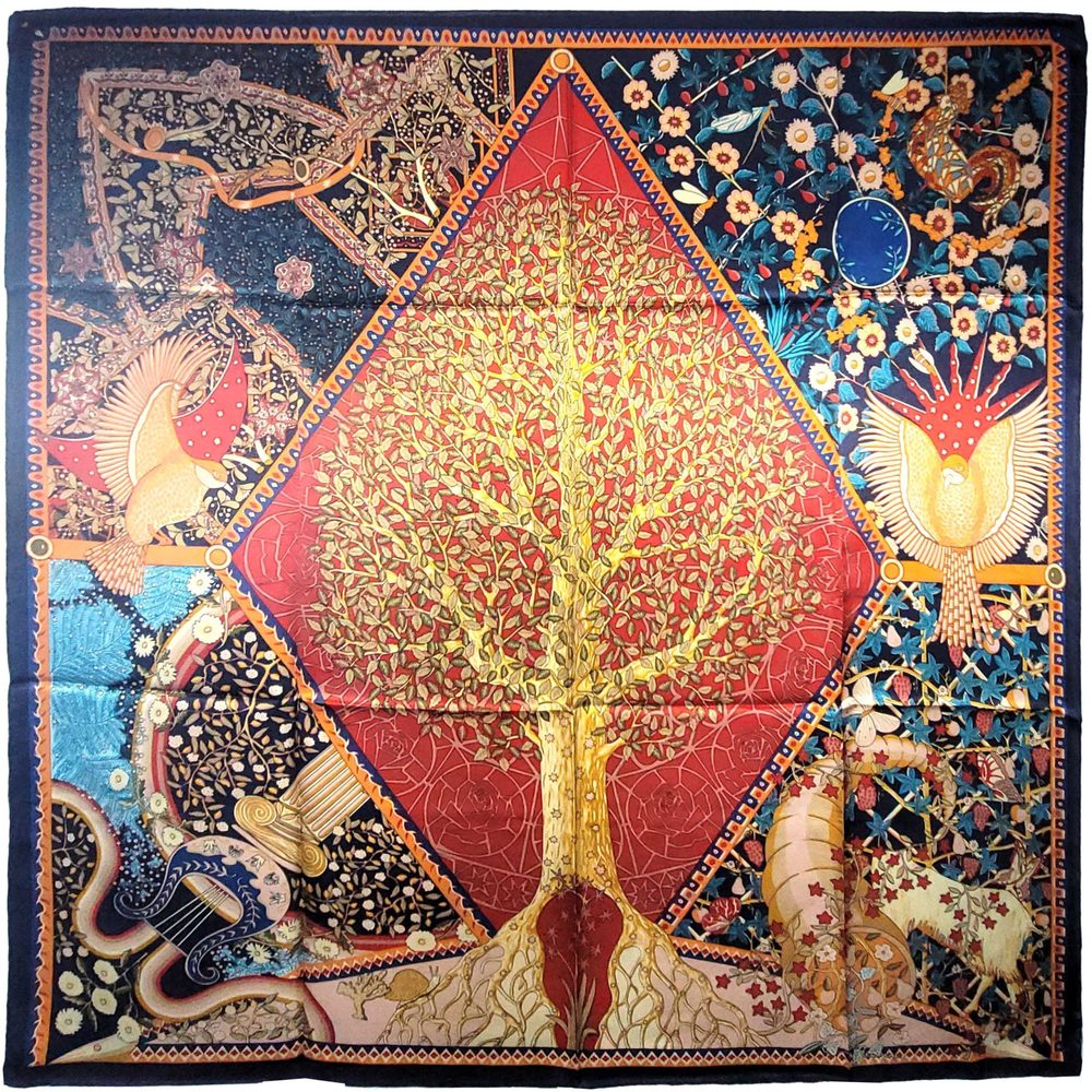 NWT Genuine 100% Mulberry Silk Satin Scarf 41"x41" Large Square Shawl 5965